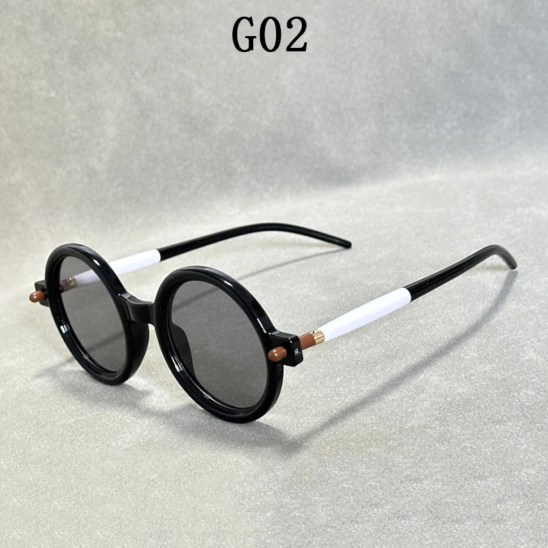 Gafas De Sol redondas Retro para Hombre, Gafas De Sol De moda Vintage | Accesorios de moda · Omeda.es - Imagen 2