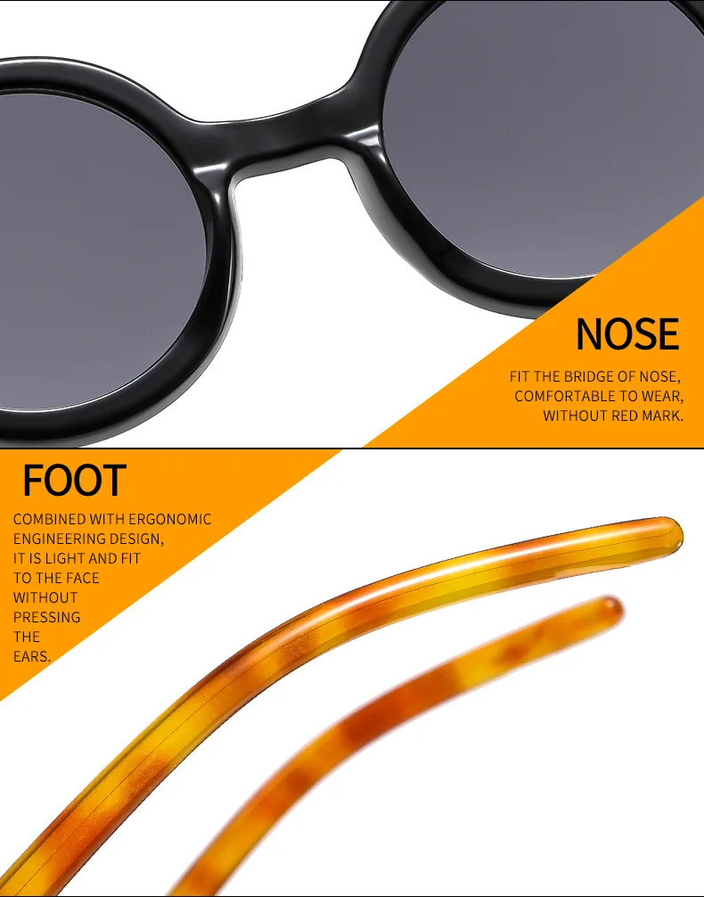 Gafas De Sol redondas Retro para Hombre, Gafas De Sol De moda Vintage | Accesorios de moda · Omeda.es - Imagen 21