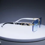 Gafas de sol sin montura a la moda para hombres y mujeres, gafas de | Accesorios de moda · Omeda.es