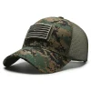 Gorra de béisbol de camuflaje con bandera americana para hombre, | Accesorios de moda · Omeda.es