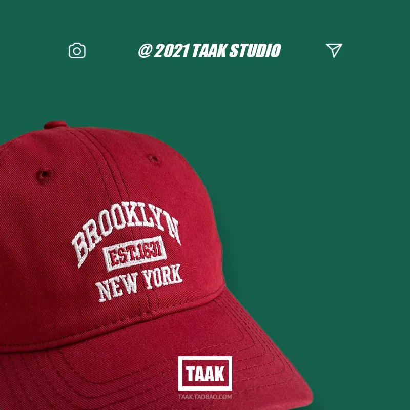 Gorra de béisbol para mujer primavera y verano, versión coreana, Ins | Accesorios de moda · Omeda.es - Imagen 7