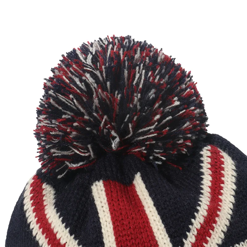 Gorro de invierno con puños de punto cálido para hombres, mujeres, | Accesorios de moda · Omeda.es - Imagen 13
