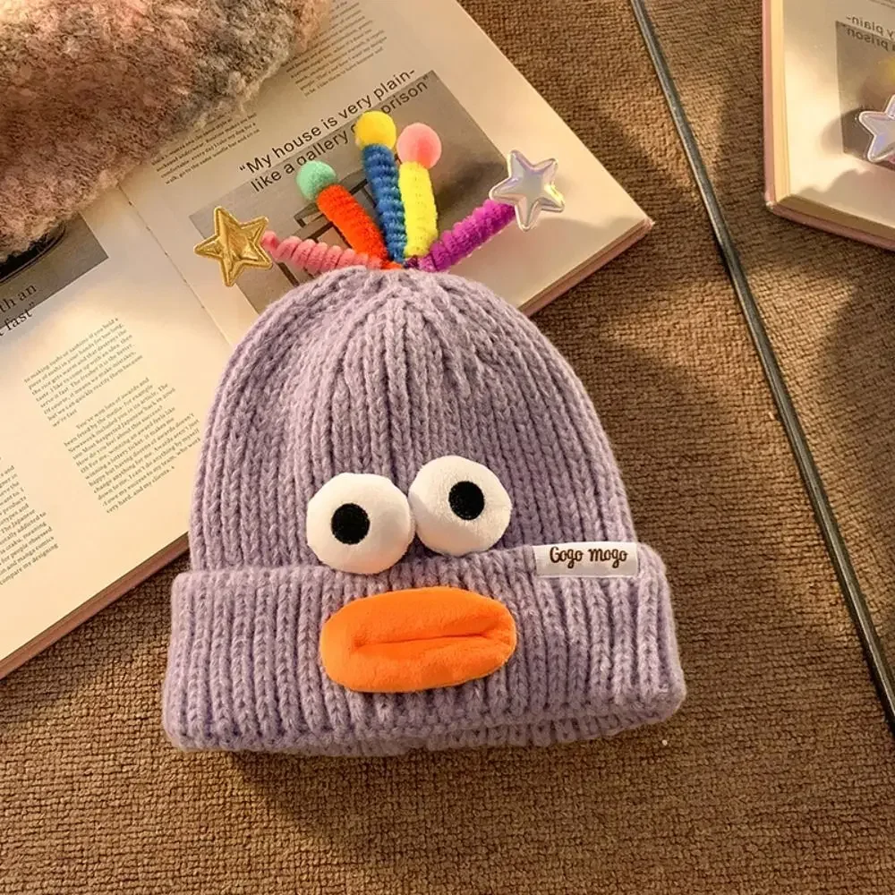 Gorro nuevo divertido gorro tejido Otoño Invierno gorro a prueba de | Accesorios de moda · Omeda.es - Imagen 12