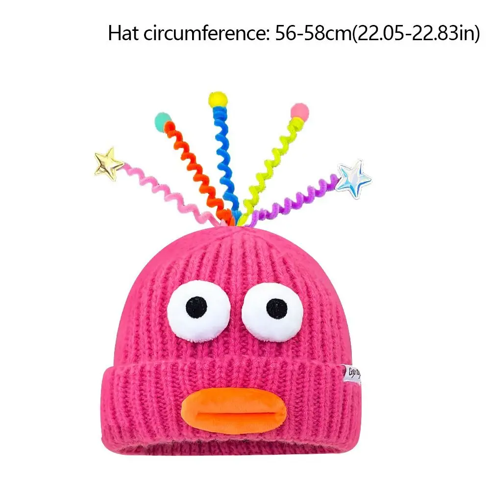 Gorro nuevo divertido gorro tejido Otoño Invierno gorro a prueba de | Accesorios de moda · Omeda.es - Imagen 2
