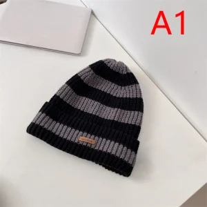 Gorro de punto para hombre y mujer, gorro elástico cálido sin ala | Accesorios de moda · Omeda.es