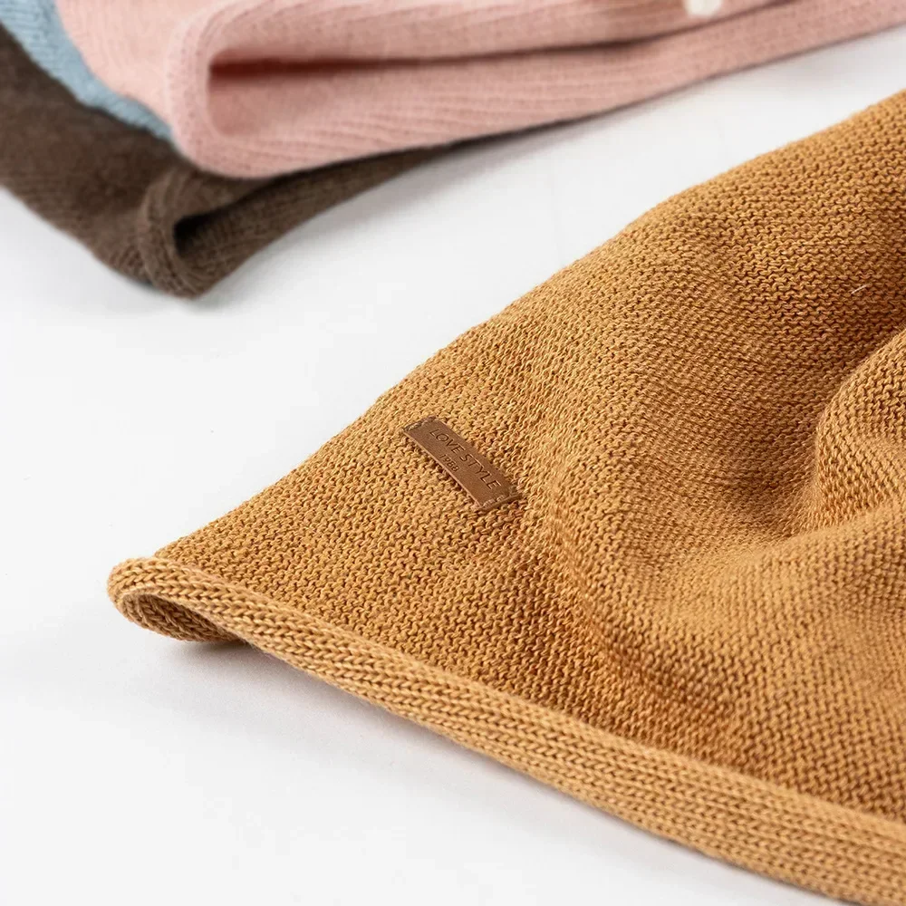 Gorro de punto para mujer, gorro de calavera de lino transpirable con | Accesorios de moda · Omeda.es - Imagen 10