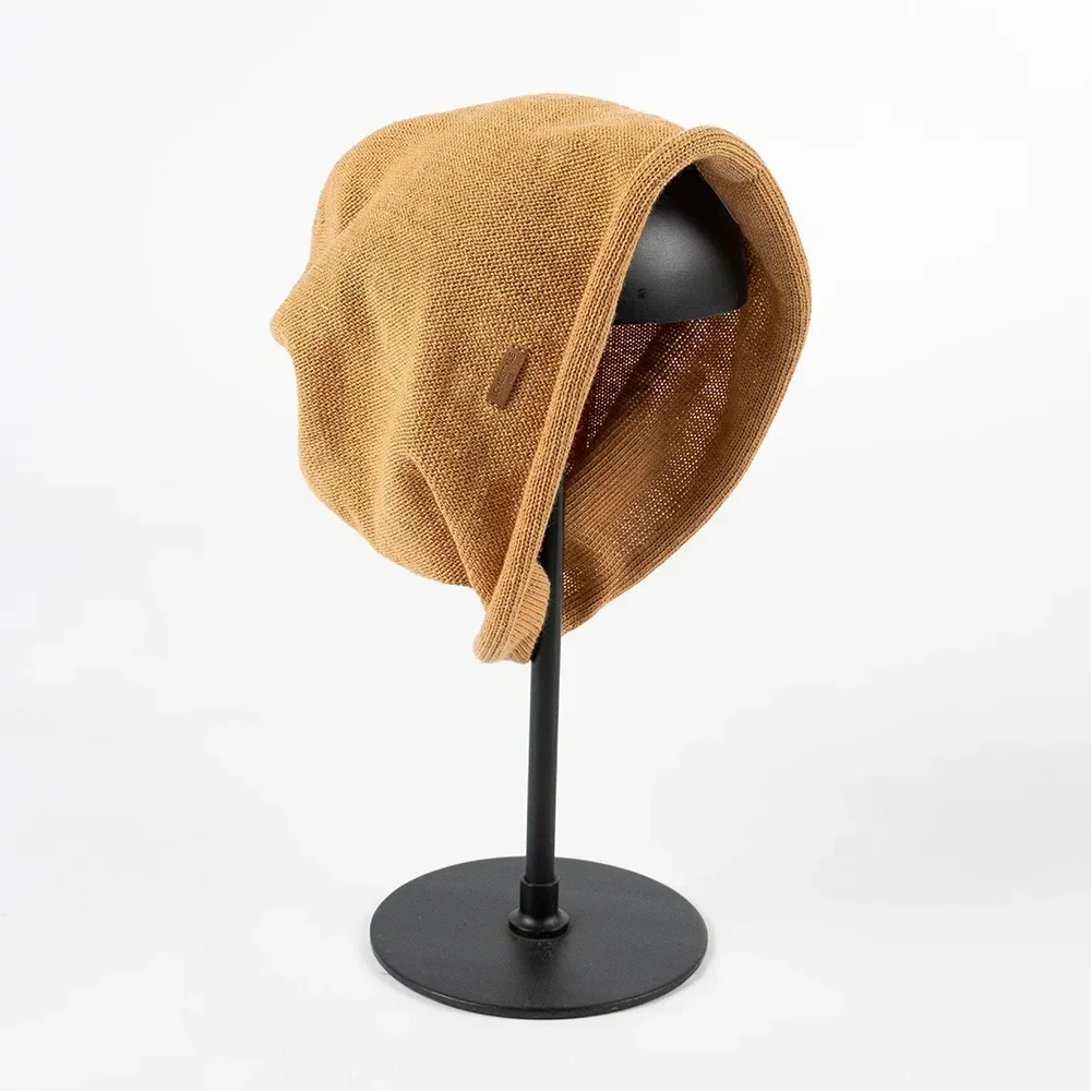 Gorro de punto para mujer, gorro de calavera de lino transpirable con | Accesorios de moda · Omeda.es - Imagen 13
