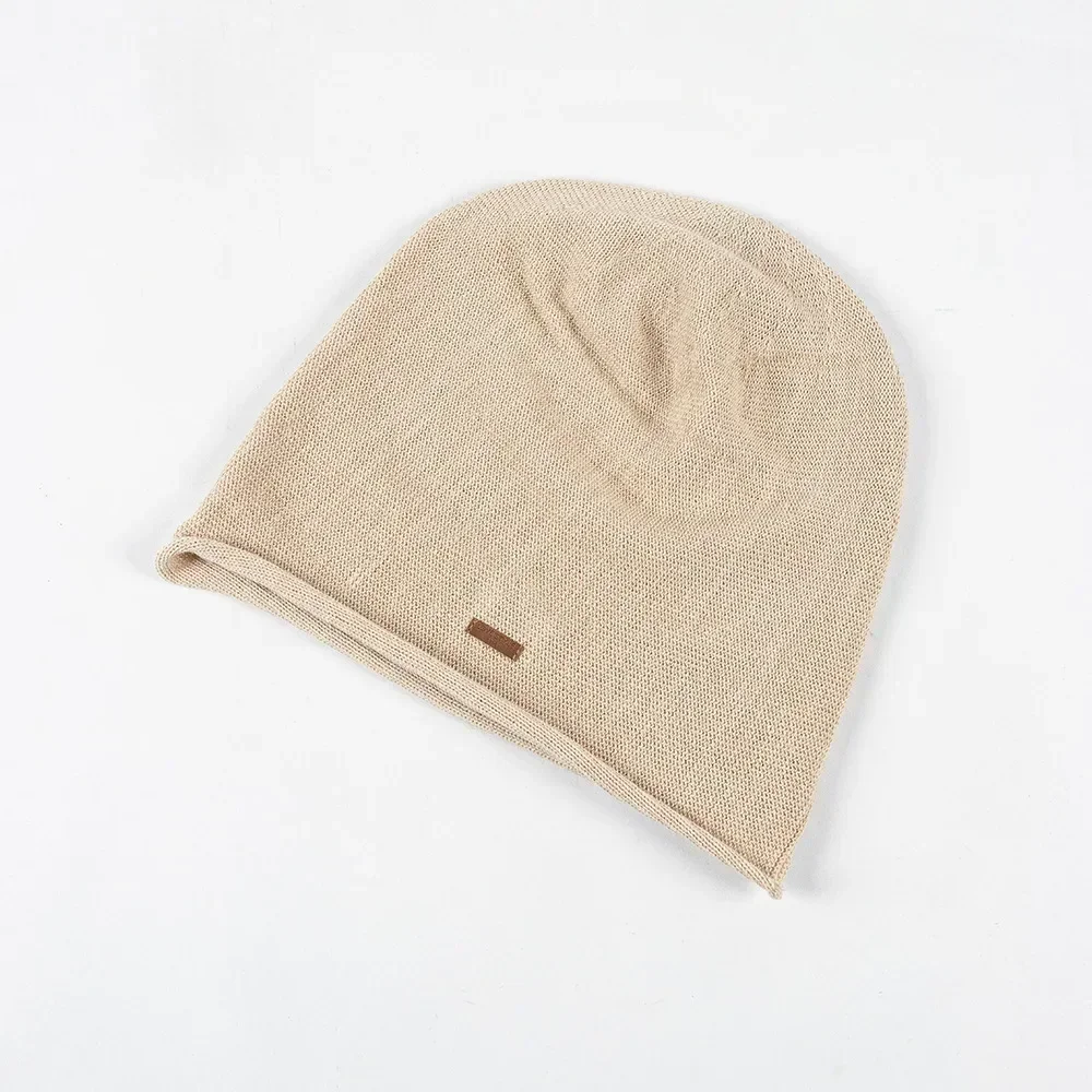 Gorro de punto para mujer, gorro de calavera de lino transpirable con | Accesorios de moda · Omeda.es - Imagen 21