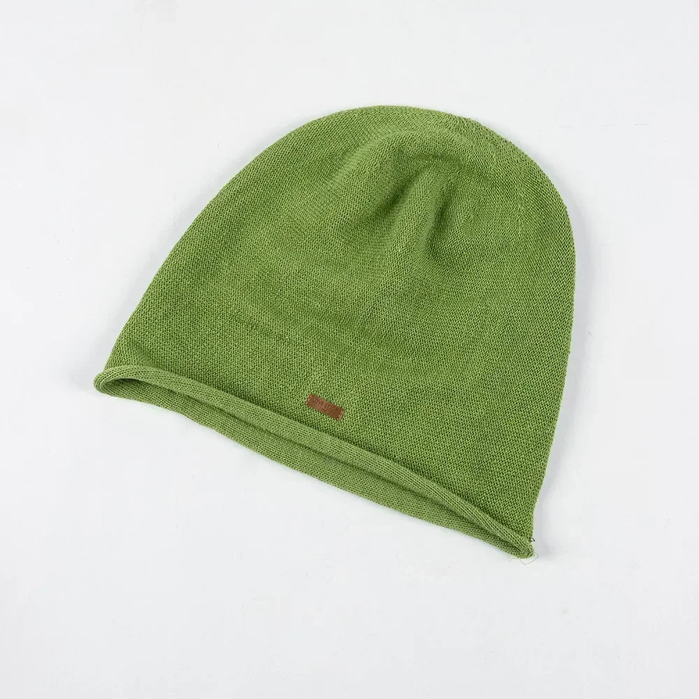 Gorro de punto para mujer, gorro de calavera de lino transpirable con | Accesorios de moda · Omeda.es - Imagen 25