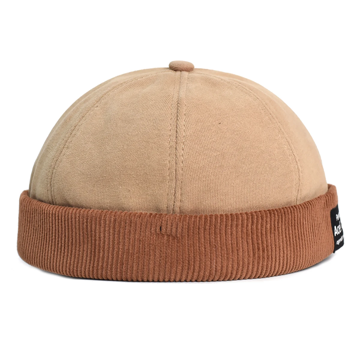 Gorro sin visera Docker, sombreros sin ala, cúpula de pana para | Accesorios de moda · Omeda.es - Imagen 5