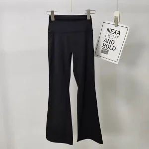 Leggings de yoga acampanados de cintura alta para mujer, pantalones | Ropa de mujer · Omeda.es