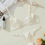 Lencería de encaje para mujer, ropa interior Sexy, sujetador con aros | Ropa de mujer · Omeda.es