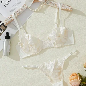 Lencería de encaje para mujer, ropa interior Sexy, sujetador con aros | Ropa de mujer · Omeda.es