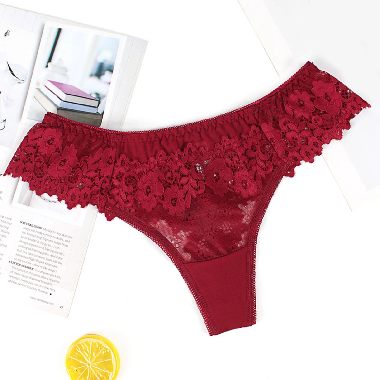 Lencería para mujer, Tanga baja de encaje, ropa interior Sexy, cómoda | Ropa de mujer · Omeda.es