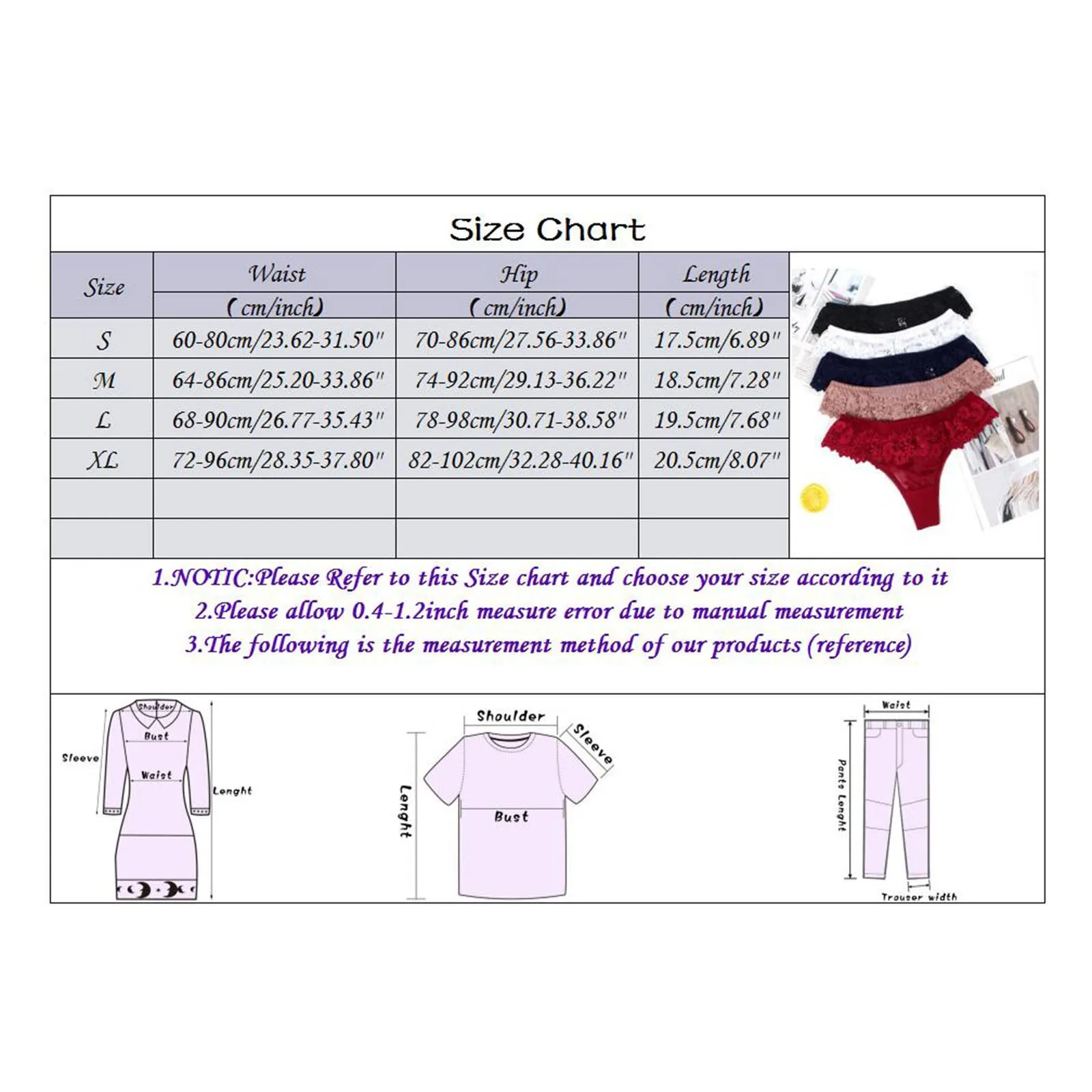 Lencería para mujer, Tanga baja de encaje, ropa interior Sexy, cómoda | Ropa de mujer · Omeda.es - Imagen 8