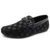 Loafers New Men's Casual Breathable Shoes Comfort Plaid Leather | Zapatos y calzado · Omeda.es