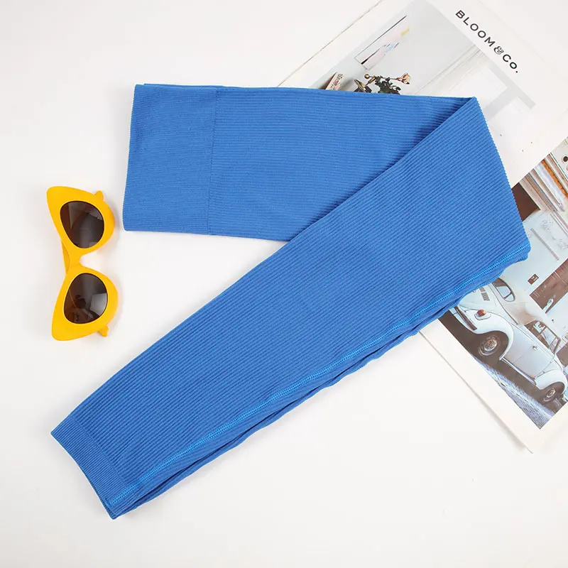 Mallas acanaladas sin costuras para mujer, medias de entrenamiento de | Ropa de mujer · Omeda.es - Imagen 13