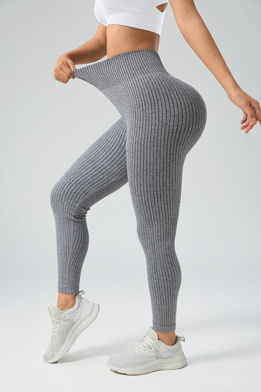Mallas deportivas para mujer, pantalones de Yoga sin costuras con | Ropa de mujer · Omeda.es - Imagen 9