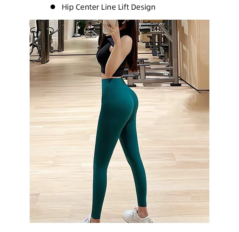 Mallas de Yoga para mujer, pantalones ajustados de cintura alta para | Ropa de mujer · Omeda.es - Imagen 9