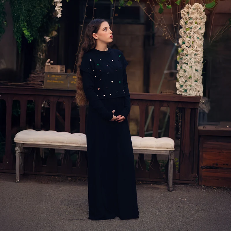 Maxi vestido de mujer de manga larga vestidos de señora flores y | Ropa de mujer · Omeda.es - Imagen 6