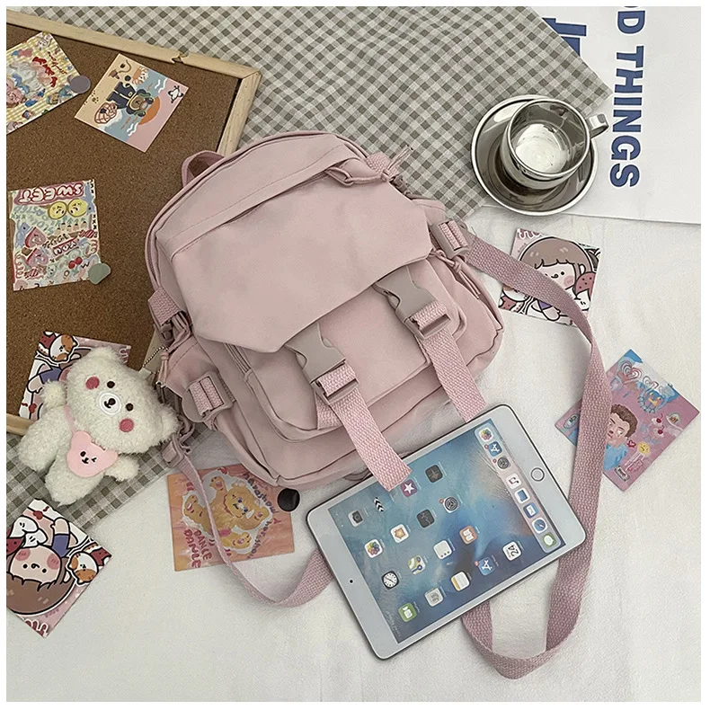 Mini mochila Kawaii de moda para mujer, bolso de hombro para chicas | Accesorios de moda · Omeda.es - Imagen 10