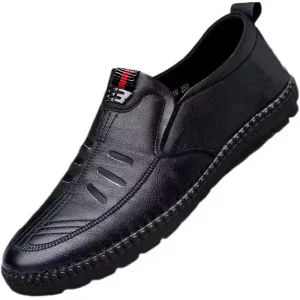 Mocasines de cuero PU para hombre, zapatos planos antideslizantes | Zapatos y calzado · Omeda.es