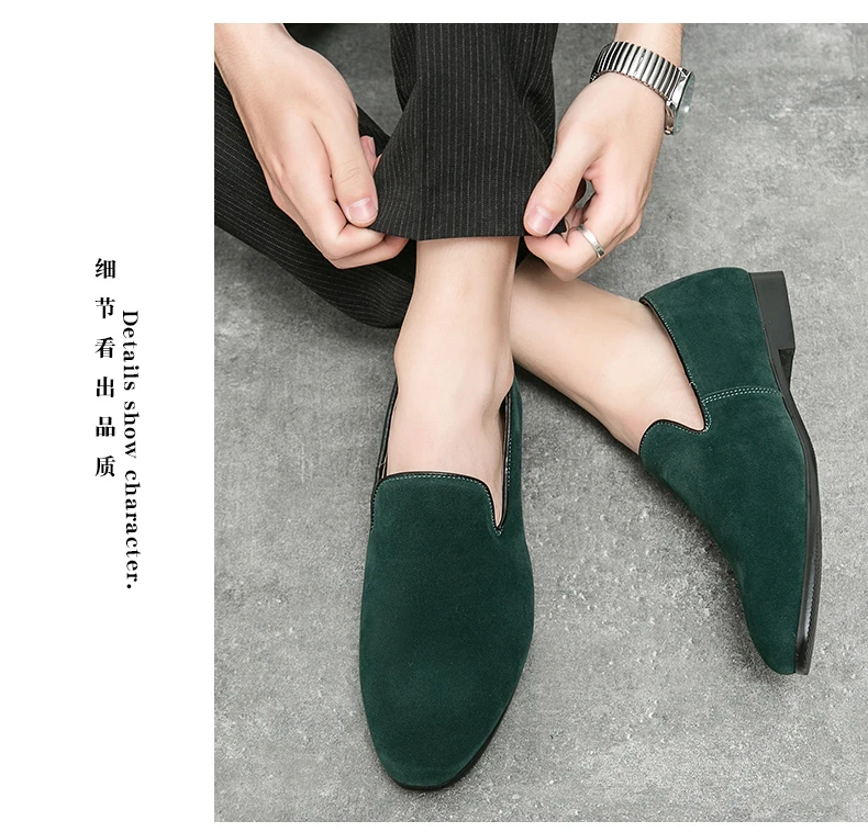 Mocasines de hombre con diseño de zapatos de piel de ante, mulas | Zapatos y calzado · Omeda.es - Imagen 11