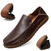 Mocasines para hombre, mocasines de cuero hechos a mano, zapatos | Zapatos y calzado · Omeda.es