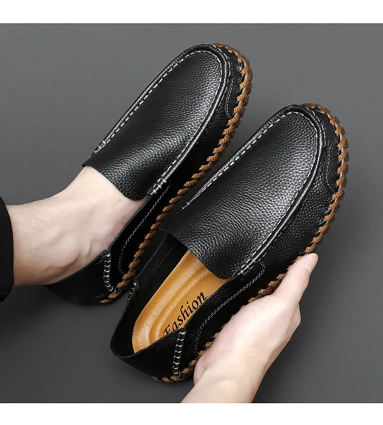 Mocasines para hombre, mocasines de cuero hechos a mano, zapatos | Zapatos y calzado · Omeda.es - Imagen 15