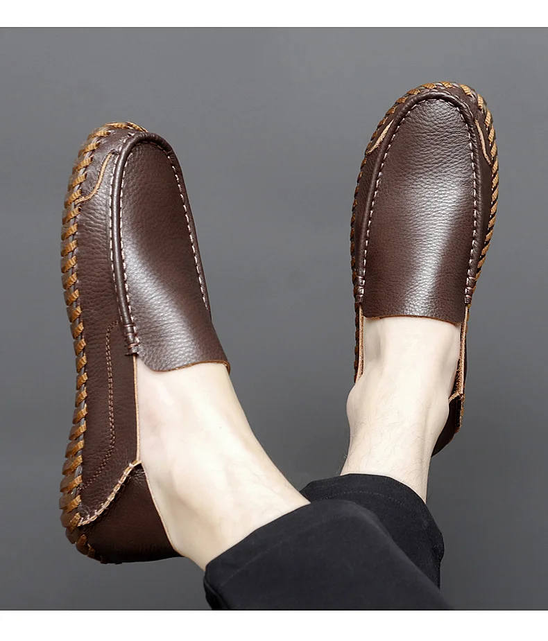 Mocasines para hombre, mocasines de cuero hechos a mano, zapatos | Zapatos y calzado · Omeda.es - Imagen 19