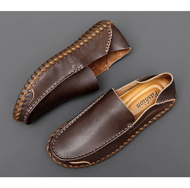 Mocasines para hombre, mocasines de cuero hechos a mano, zapatos | Zapatos y calzado · Omeda.es - Imagen 20