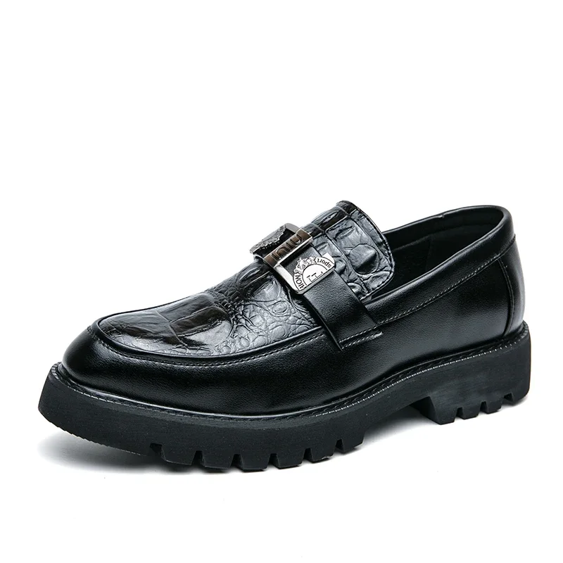 Mocasines para hombre, zapatos de cuero de suela gruesa para fiesta y | Zapatos y calzado · Omeda.es - Imagen 44
