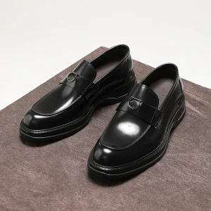 Mocasines informales de negocios en inglés para hombre con superficie | Zapatos y calzado · Omeda.es