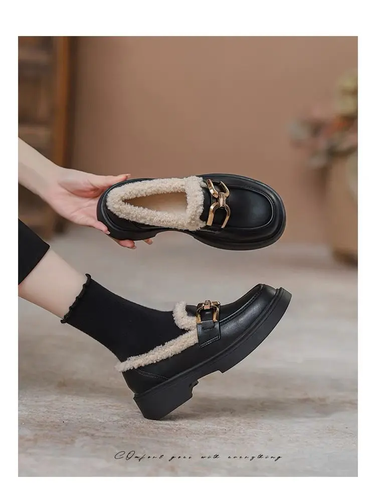 Mocasines para mujer 2025, otoño e invierno, nuevas botas de nieve de | Zapatos y calzado · Omeda.es - Imagen 12