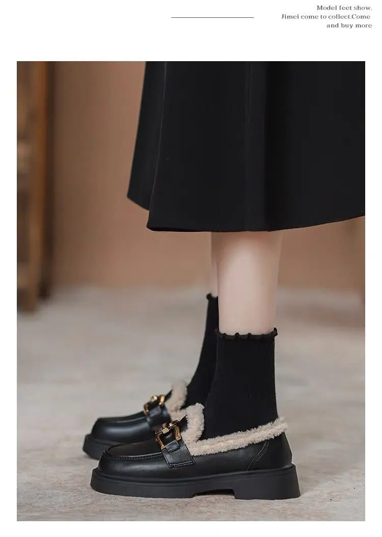 Mocasines para mujer 2025, otoño e invierno, nuevas botas de nieve de | Zapatos y calzado · Omeda.es - Imagen 15