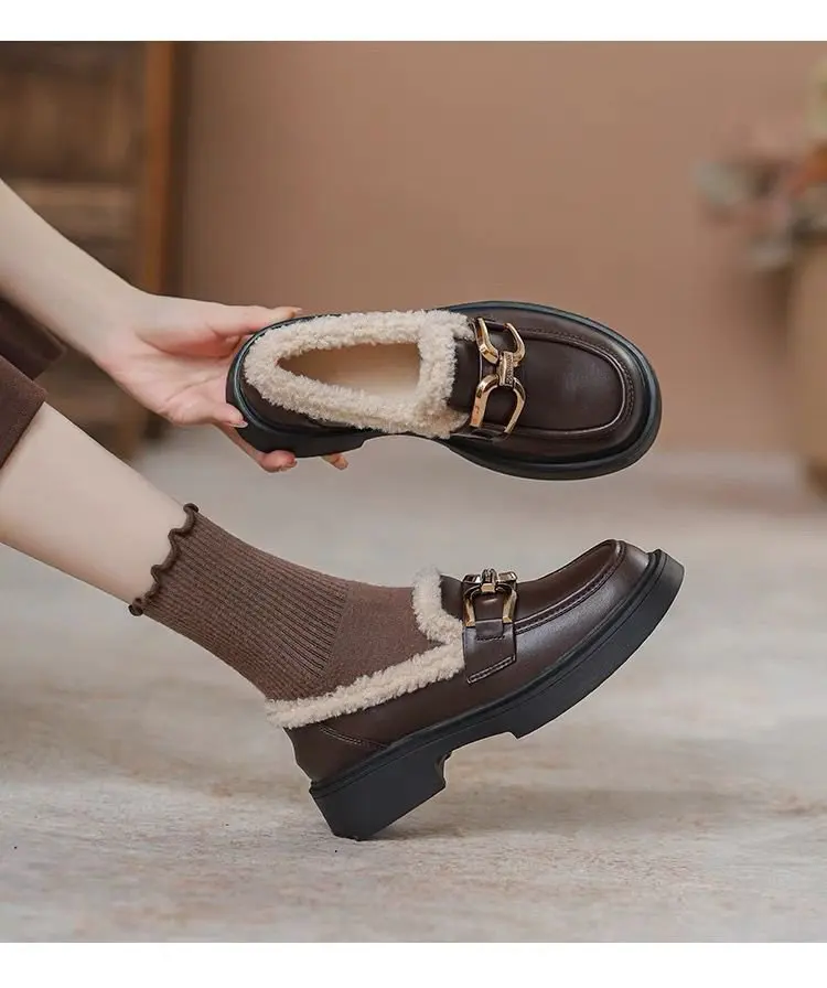Mocasines para mujer 2025, otoño e invierno, nuevas botas de nieve de | Zapatos y calzado · Omeda.es - Imagen 18