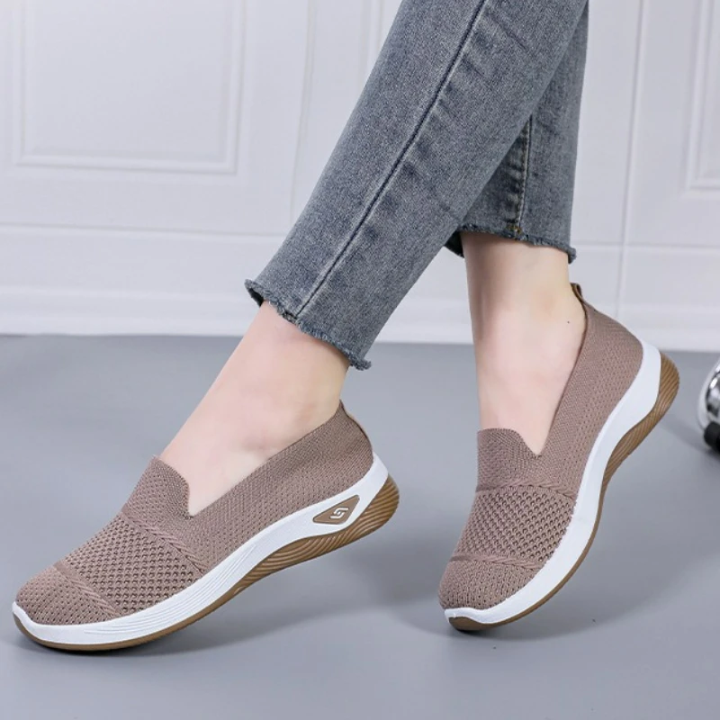 Mocasines de mujer, zapatos informales de punto, zapatillas de | Zapatos y calzado · Omeda.es - Imagen 13