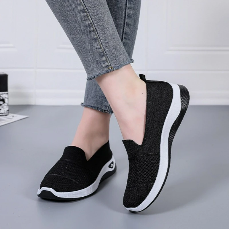 Mocasines de mujer, zapatos informales de punto, zapatillas de | Zapatos y calzado · Omeda.es - Imagen 7