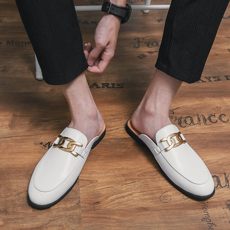 Mocasines planos de lujo para hombre, zapatos minimalistas de vestir | Zapatos y calzado · Omeda.es - Imagen 12