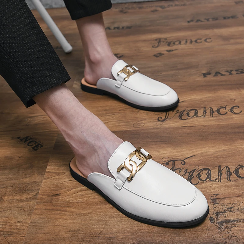 Mocasines planos de lujo para hombre, zapatos minimalistas de vestir | Zapatos y calzado · Omeda.es - Imagen 13