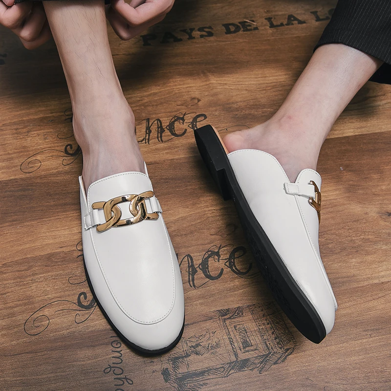 Mocasines planos de lujo para hombre, zapatos minimalistas de vestir | Zapatos y calzado · Omeda.es - Imagen 15