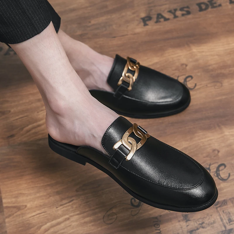 Mocasines planos de lujo para hombre, zapatos minimalistas de vestir | Zapatos y calzado · Omeda.es - Imagen 16