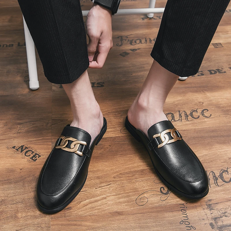 Mocasines planos de lujo para hombre, zapatos minimalistas de vestir | Zapatos y calzado · Omeda.es - Imagen 21