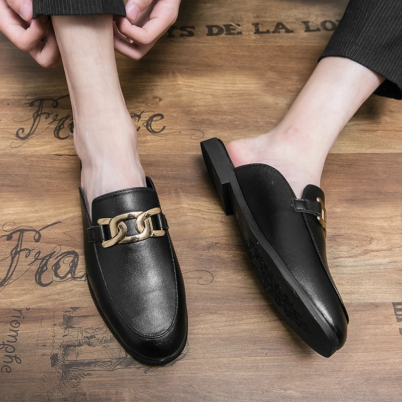 Mocasines planos de lujo para hombre, zapatos minimalistas de vestir | Zapatos y calzado · Omeda.es - Imagen 22