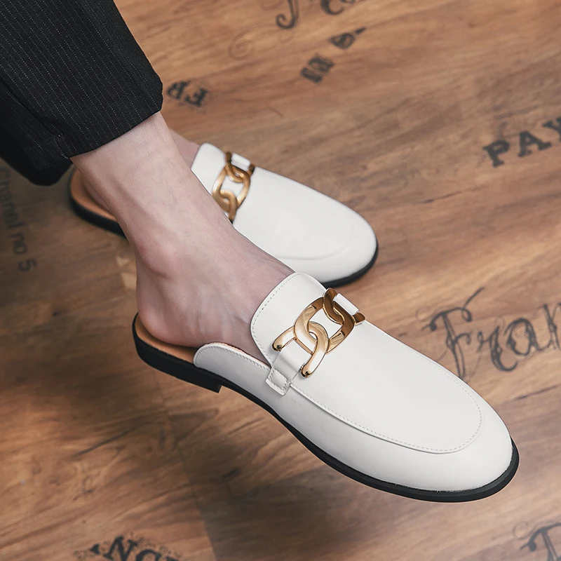 Mocasines planos de lujo para hombre, zapatos minimalistas de vestir | Zapatos y calzado · Omeda.es - Imagen 8