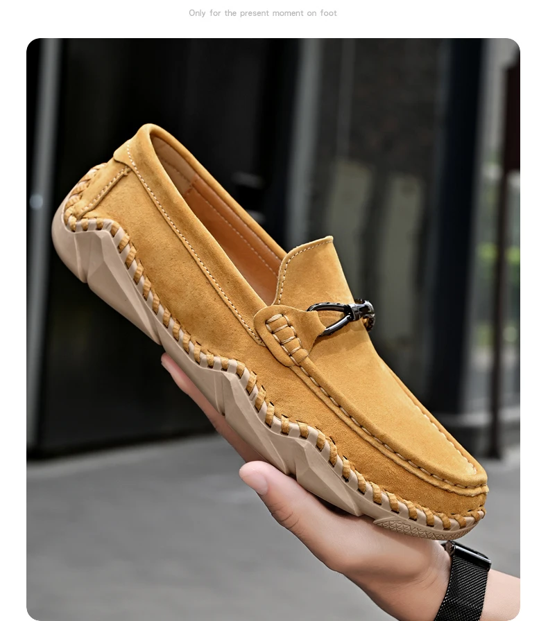 Mocasines planos sin cordones para hombre, zapatos informales, | Zapatos y calzado · Omeda.es - Imagen 10