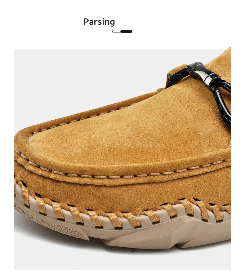 Mocasines planos sin cordones para hombre, zapatos informales, | Zapatos y calzado · Omeda.es - Imagen 11