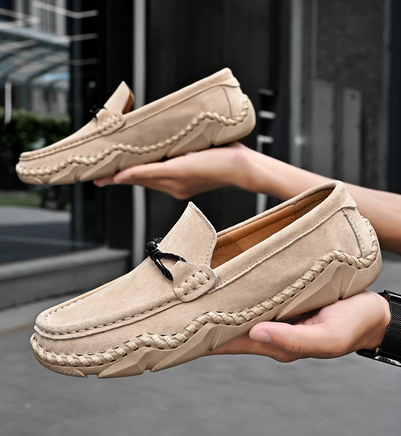 Mocasines planos sin cordones para hombre, zapatos informales, | Zapatos y calzado · Omeda.es - Imagen 24