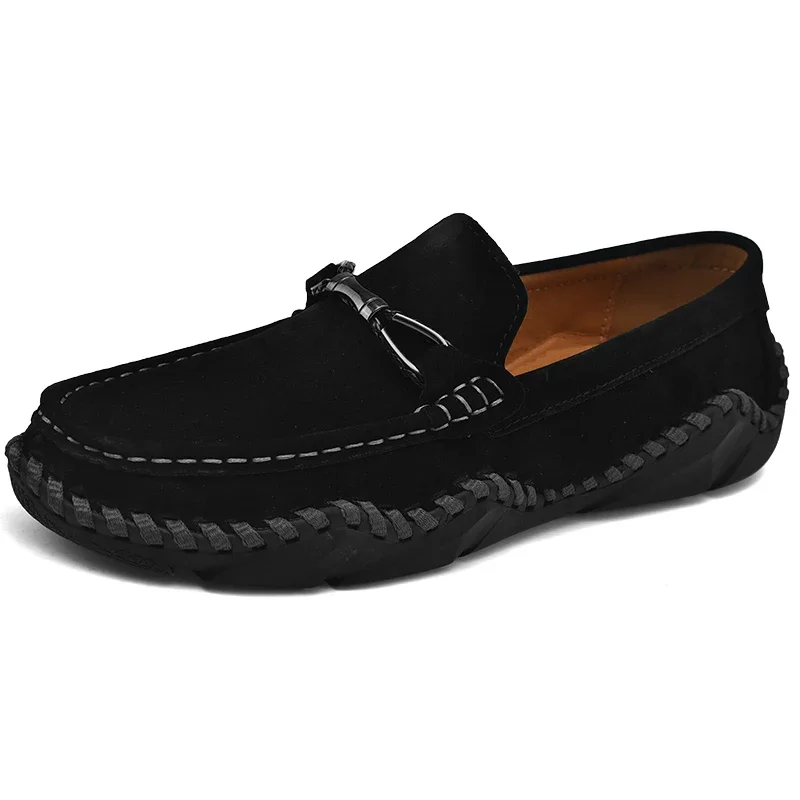 Mocasines planos sin cordones para hombre, zapatos informales, | Zapatos y calzado · Omeda.es - Imagen 46