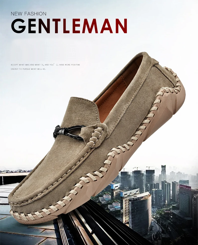 Mocasines planos sin cordones para hombre, zapatos informales, | Zapatos y calzado · Omeda.es - Imagen 8